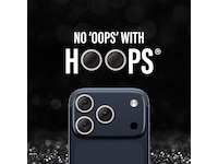 PanzerGlass iPhone 17 Pro / 17 Pro Max / 16 Pro / 16 Pro Max Hoops Linsskydd (glitter gold) Skärmskydd