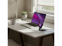 Belkin UltraCharge 2-i-1 Qi2 trådlös laddare (svart) Trådlös laddare