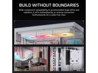 Corsair 3500X LXR LINK Mid Tower (vit) Midi tower