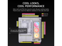 Corsair 3500X LXR LINK Mid Tower (vit) Midi tower