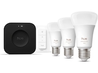 Philips Hue WCA startpaket (3x E27 + Dimmer + Bridge Pro) LED-lampor & glödlampor
