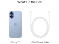 iPhone 17 256GB (disblå) Mobiltelefoner