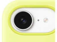 Apple iPhone 16e silikonskal (neongul) Skydd