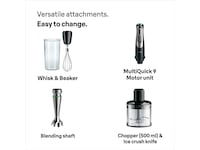 Braun MQ9135XI MultiQuick 9 Stavmixer Stavmixers & elvispar