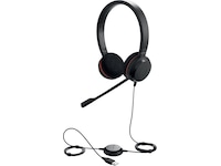 Jabra Evolve 20, Stereo MS, USB C/A-adapter Headset