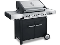 Austin and Barbeque Gasolgrill med flera brännare och funktioner Utomhusgrillar