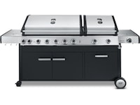 Austin and Barbeque Gasolgrill med 8 + 2 brännare & funktioner Utomhusgrillar