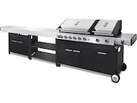 Austin and Barbeque Gasolgrill med 8 + 2 brännare & funktioner Utomhusgrillar