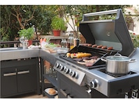Austin and Barbeque Gasolgrill med 8 + 2 brännare & funktioner Utomhusgrillar