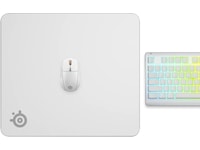 SteelSeries QcK Large musmatta (vit) Gamingmusmatta