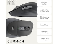 Logitech Signature Comfort M850 L trådlös mus Mus