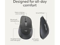 Logitech Signature Comfort M850 L trådlös mus Mus