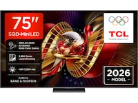 TCL C8L 75” SQD-Mini LED Smart TV (2026) 70 - 79 tums TV