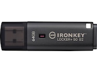 Kingston IronKey Locker+ 50 G2 USB-minne 64 GB USB-minnen