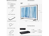 Samsung 55" The Frame Pro Neo QLED 4K Mini LED Smart-TV (2026) 50 - 59 tums TV