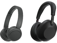 Sony WH-1000XM6 trådlösa hörlurar, over-ear (svart) + Sony WH-CH520 Hörlurar