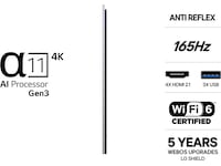 LG 83" G64 OLED evo 4K Smart TV (2026) Över 80 tums TV