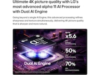LG 83" G64 OLED evo 4K Smart TV (2026) Över 80 tums TV