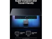 Anker Prime 160W 3-portars laddare (silver) Mobilladdare