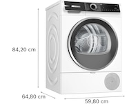 Bosch WQK2420LSN Serie 6 Torktumlare 9 kg (vit) Torktumlare