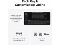 Keychron V1 Ultra 75% 8K Brown Trådlöst Gamingtangentbord Gamingtangentbord