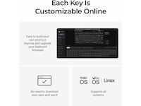 Keychron V1 Ultra 75% 8K Red Trådlöst Gamingtangentbord Gamingtangentbord