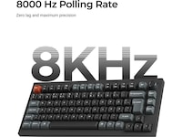 Keychron V1 Ultra 75% 8K Red Trådlöst Gamingtangentbord Gamingtangentbord