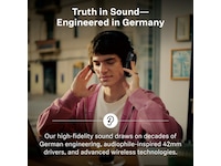 Sennheiser MOMENTUM 5 trådlösa hörlurar, over-ear (denim) Hörlurar