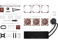 Noctua Looped NL-LC1-36 Kylare CPU - Vattenkylning