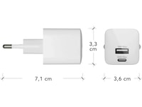 dbramante1928 re-charge Pro Väggladdare - Bulk (vit) Mobilladdare