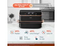 Cosori Dual Blaze TwinFry Ceramic 10 L Smart Air Fryer Airfryer