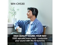 Sony WH-CH530 trådlösa Bluetooth-hörlurar (rosa) Hörlurar