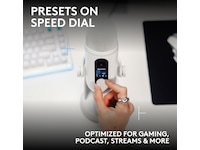 Logitech G Yeti 2 bordsmikrofon (vit) Mikrofon