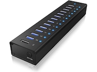 ICY BOX IB-AC6113 USB Hub/Port Dockningsstation och USB-hub