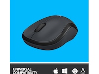 Logitech M220 Silent trådlös PC -mus, svart Mus