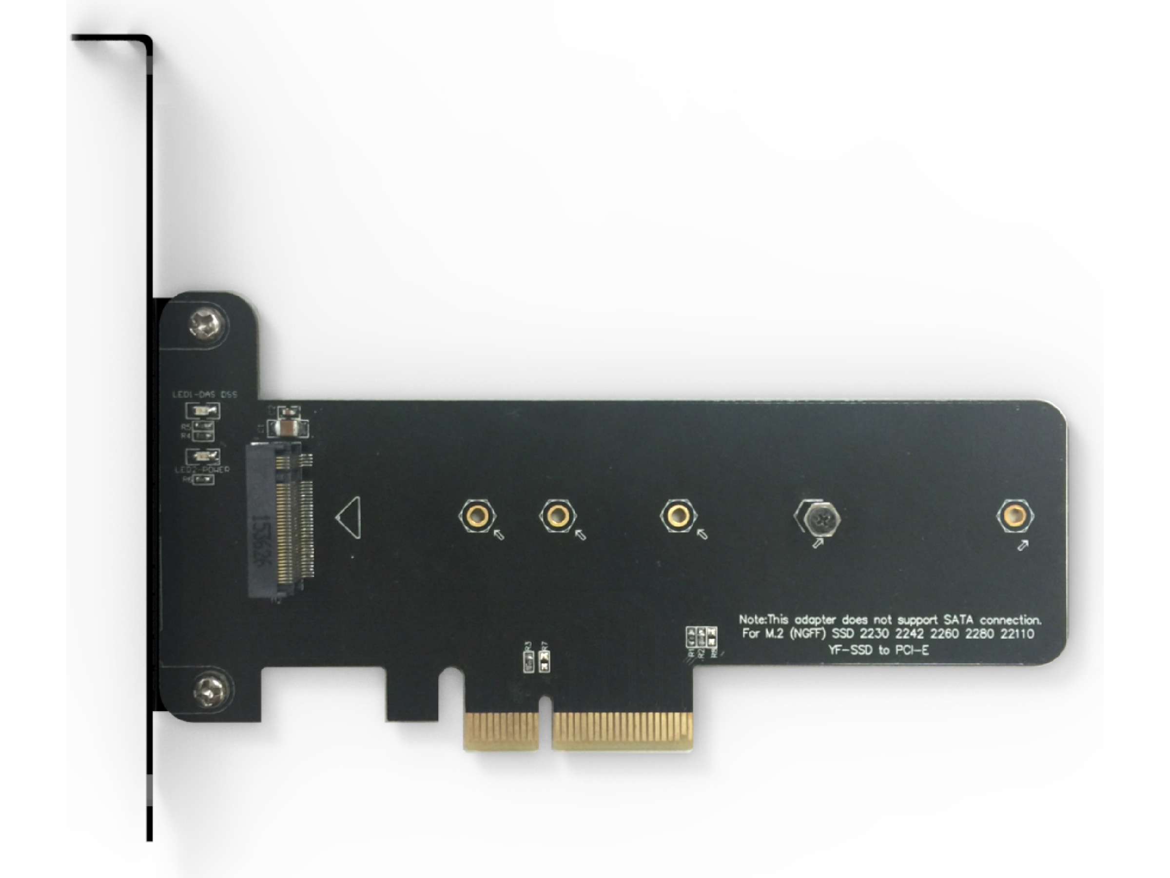 Akasa M.2 SSD to PCIe adapter card Tillbehör