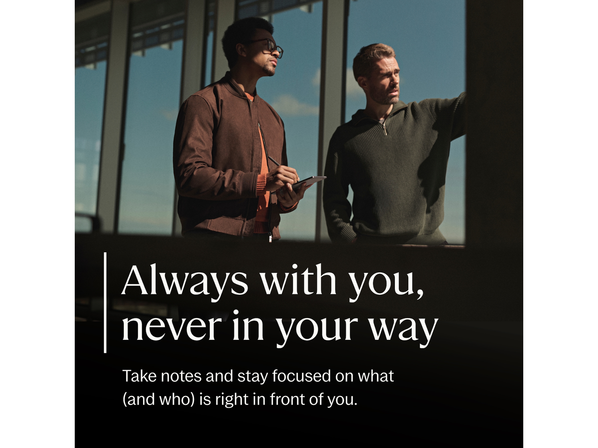 reMarkable Paper Pro Move 7,3" inkl. Marker Plus & Book Folio (svart skinn) Digitala anteckningsblock