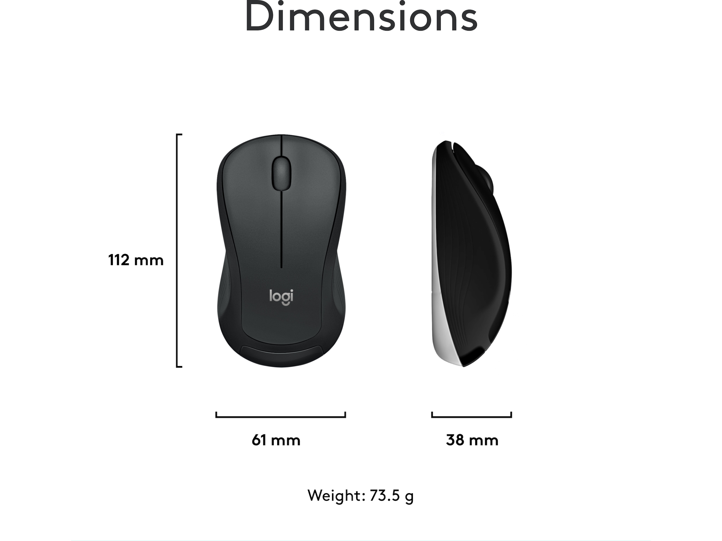 Logitech MK540 Advanced Combo Trådlös Mus & tangentbord -combo-paket