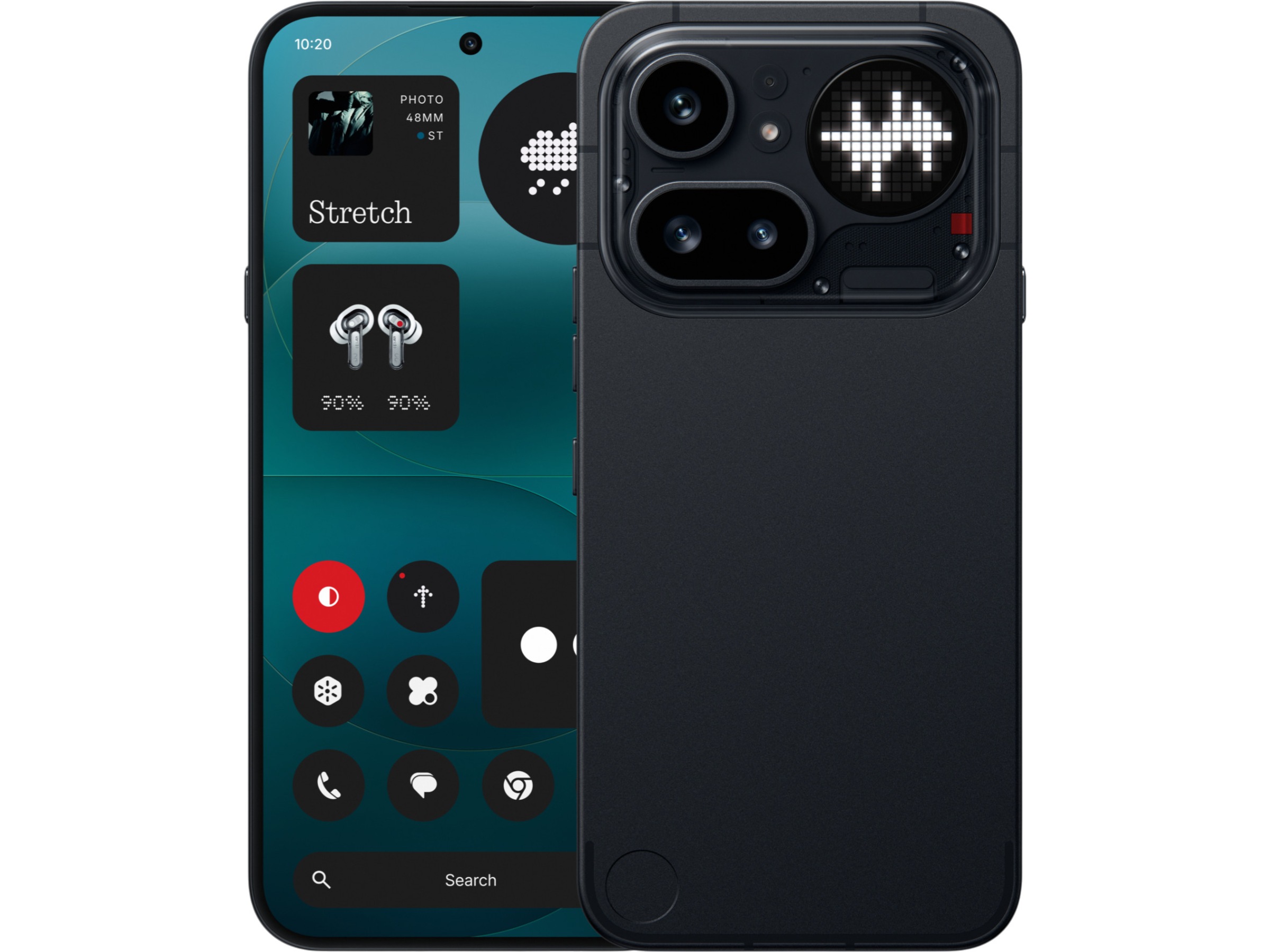 Nothing Phone (4a) Pro 128GB (svart) Mobiltelefoner