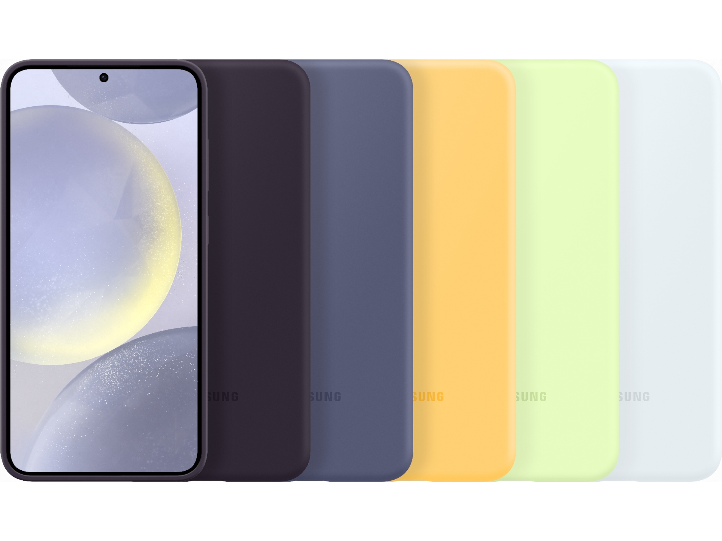 Samsung Galaxy S24+ Silikonskydd (light green) Skydd