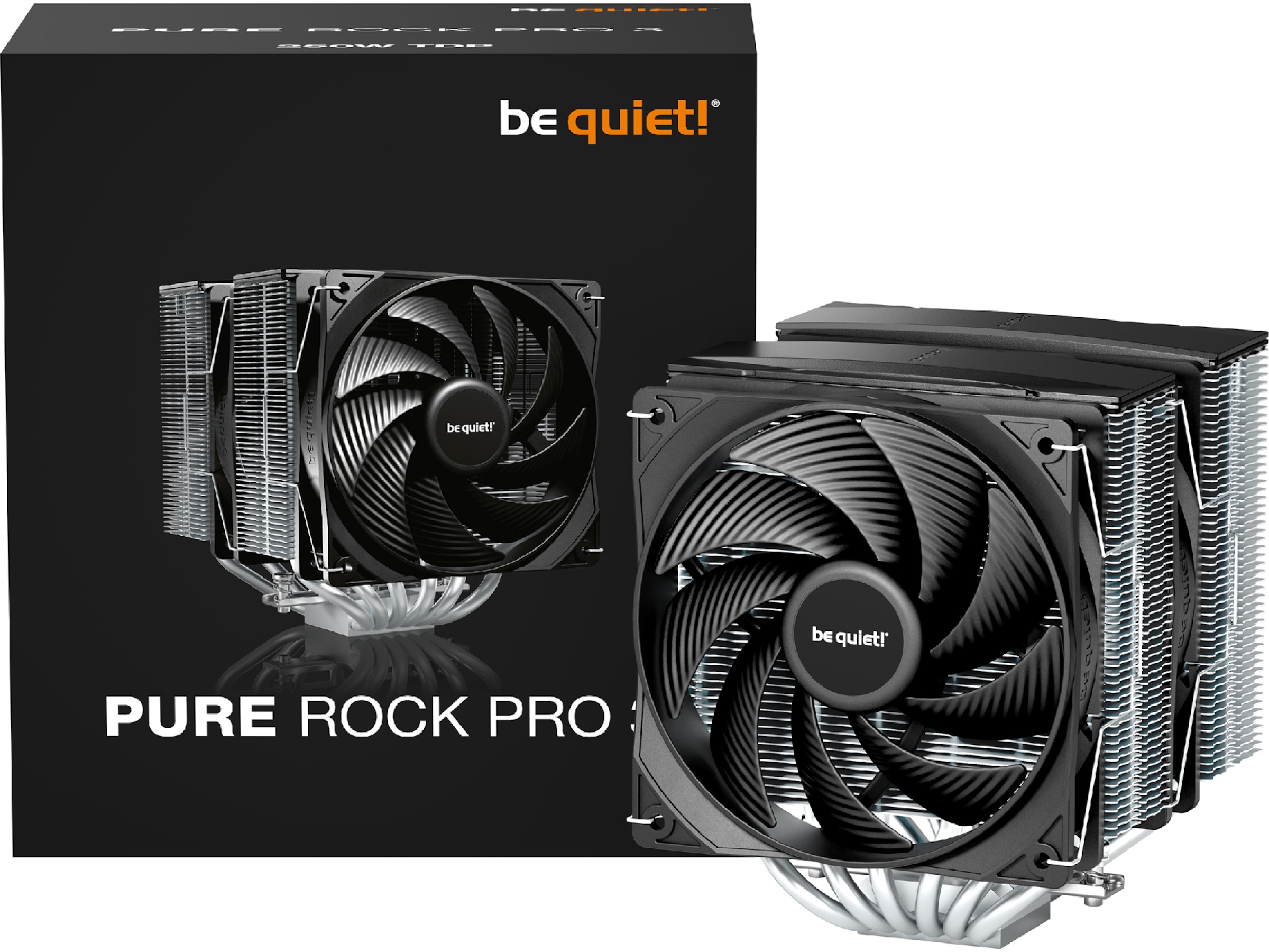 be quiet! Pure Rock Pro 3 CPU Kylare CPU - Luftkylning