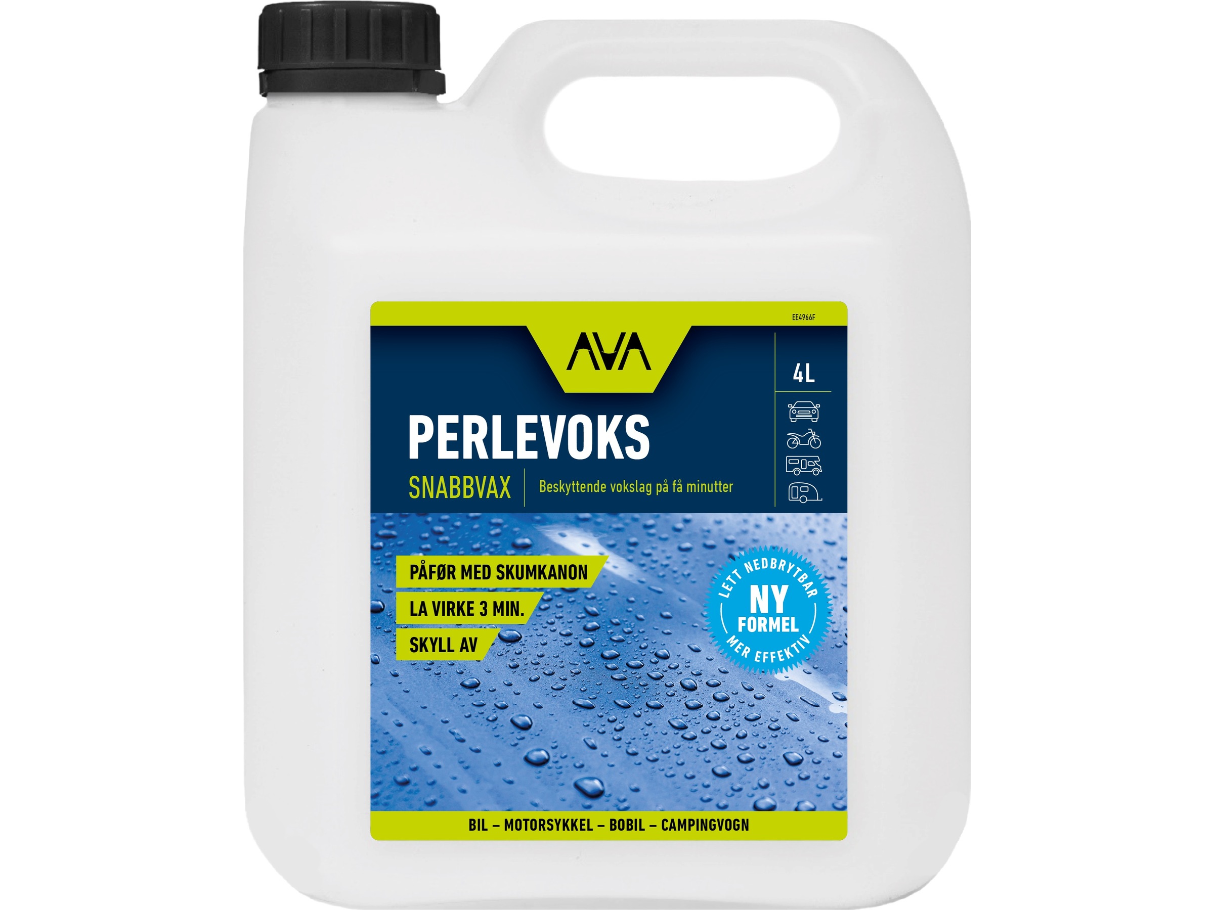 AVA Pärlvax 4L Tillbehör till högtryckstvättar