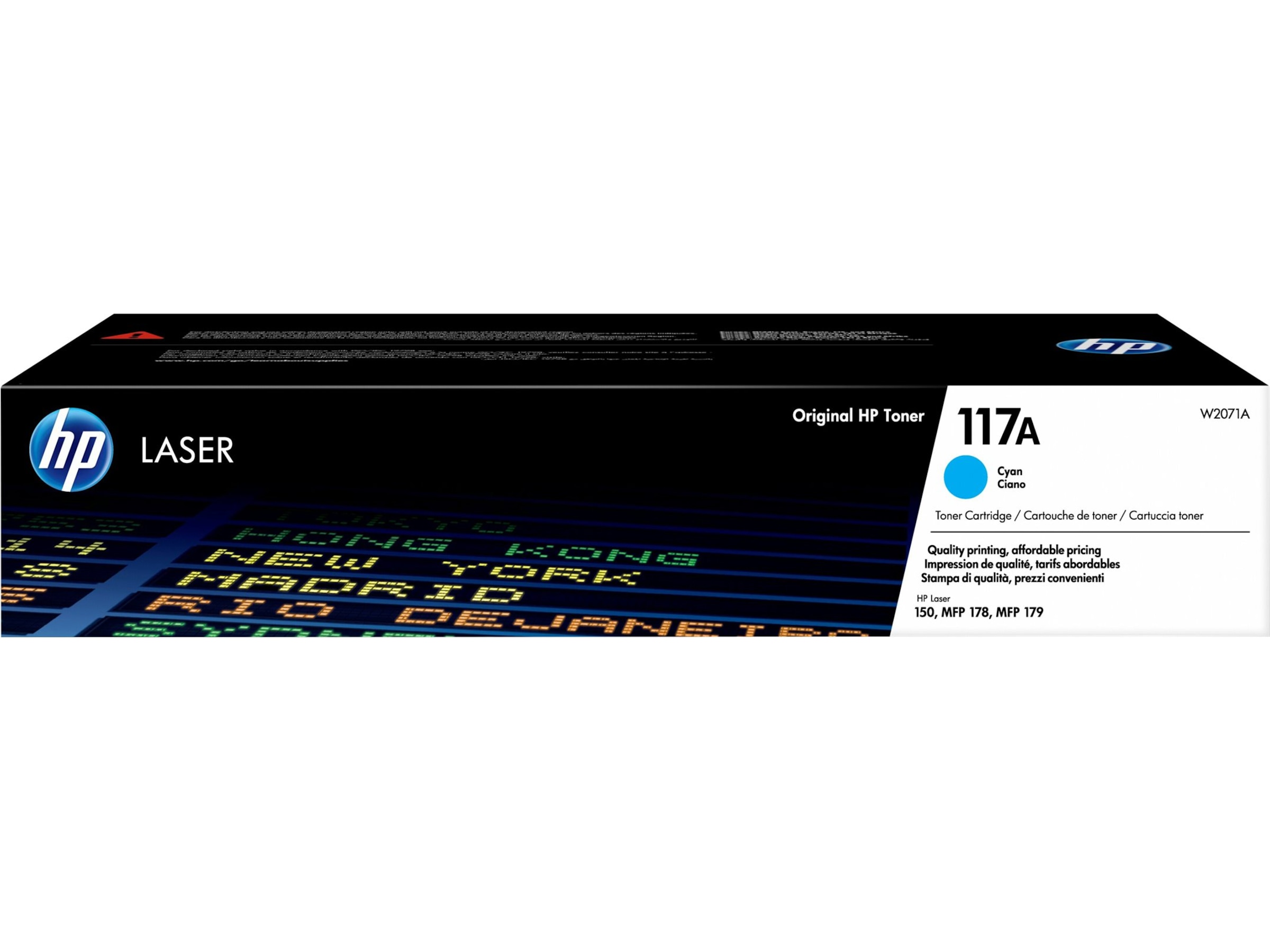 HP Toner 117A Cyan Lasertoner