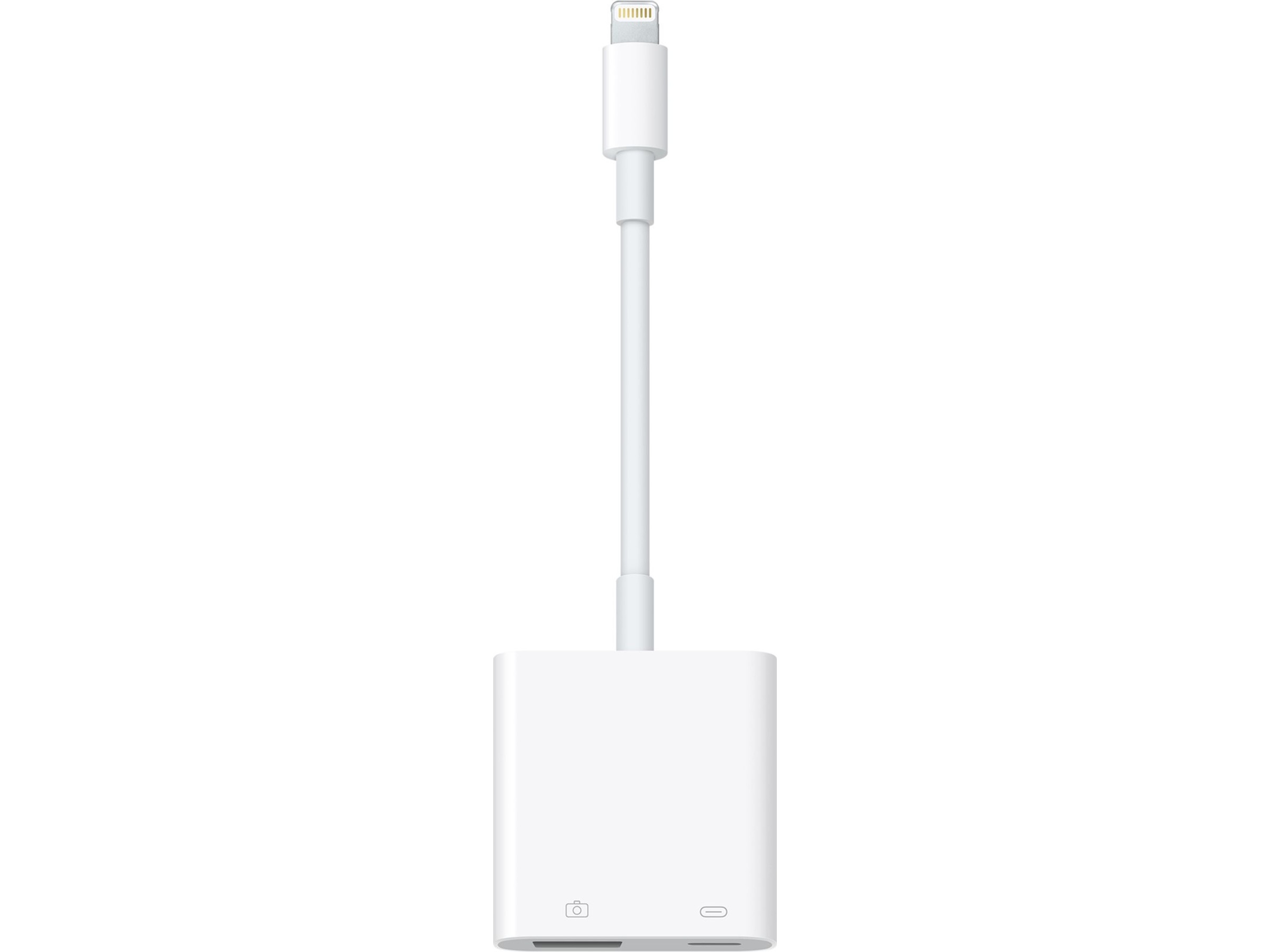 Apple Lightning till USB3-kameraadapter (vit) Adaptrar och kablage