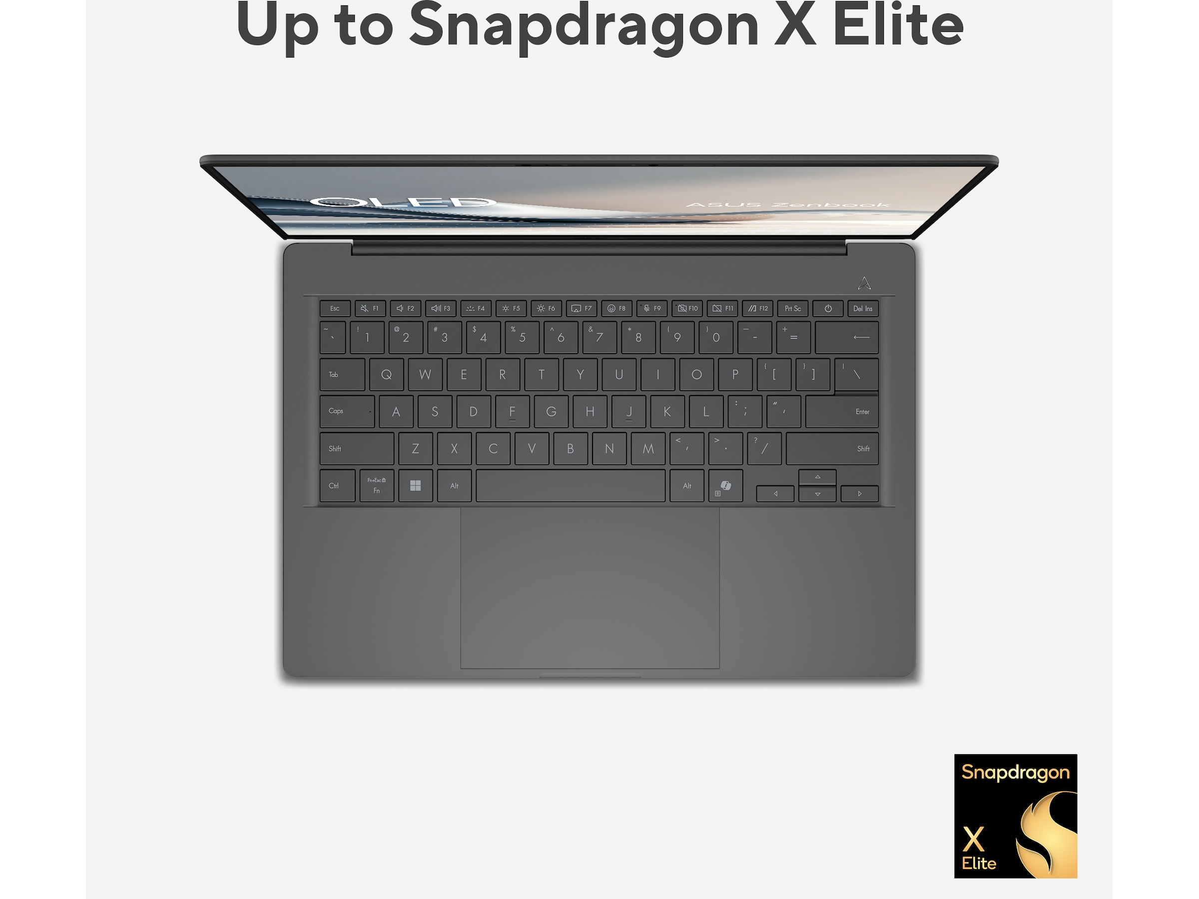 Asus Zenbook A14 UX3407QA 14" WUXGA OLED (grey) Datorer - Bärbara / laptop