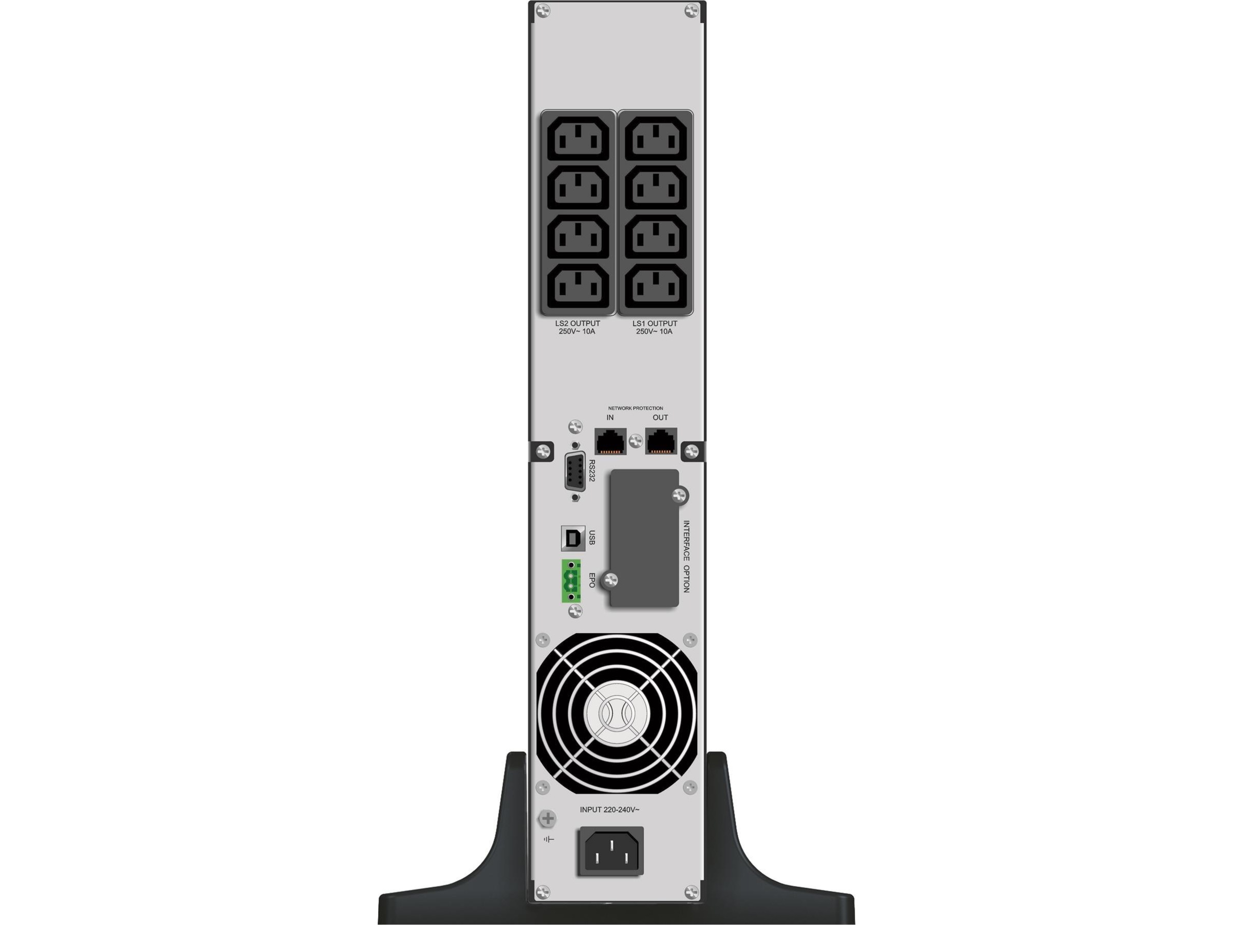 BlueWalker PW UPS VI 2000 RT HID UPS