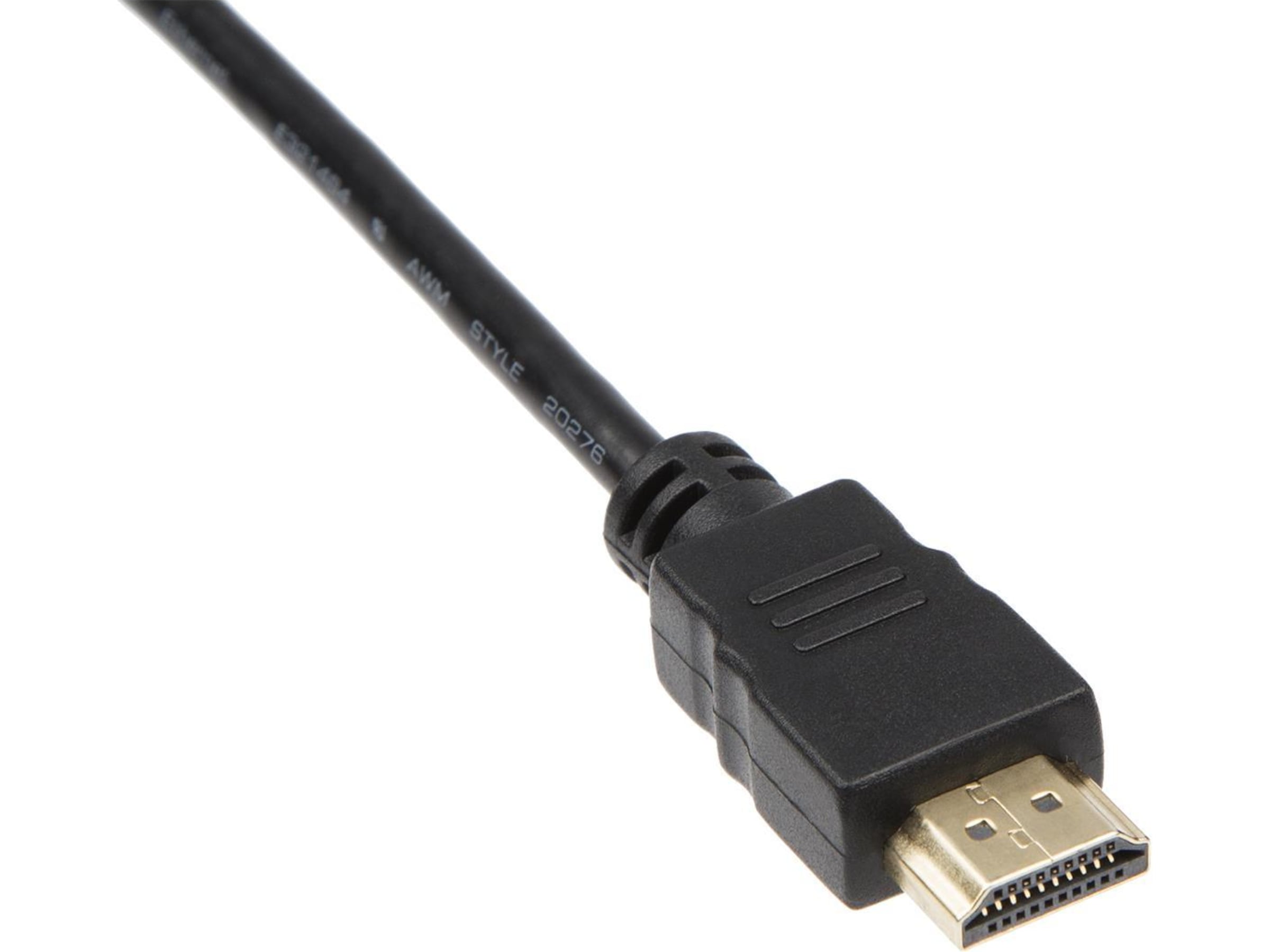 DVI till HDMI kabel 2m (svart) Skärmkablar