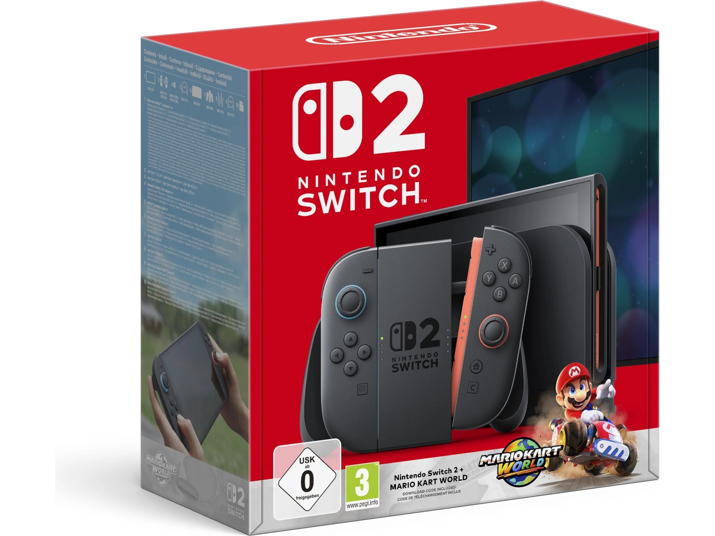 Nintendo Switch 2 Mario Kart World Bundle Konsol