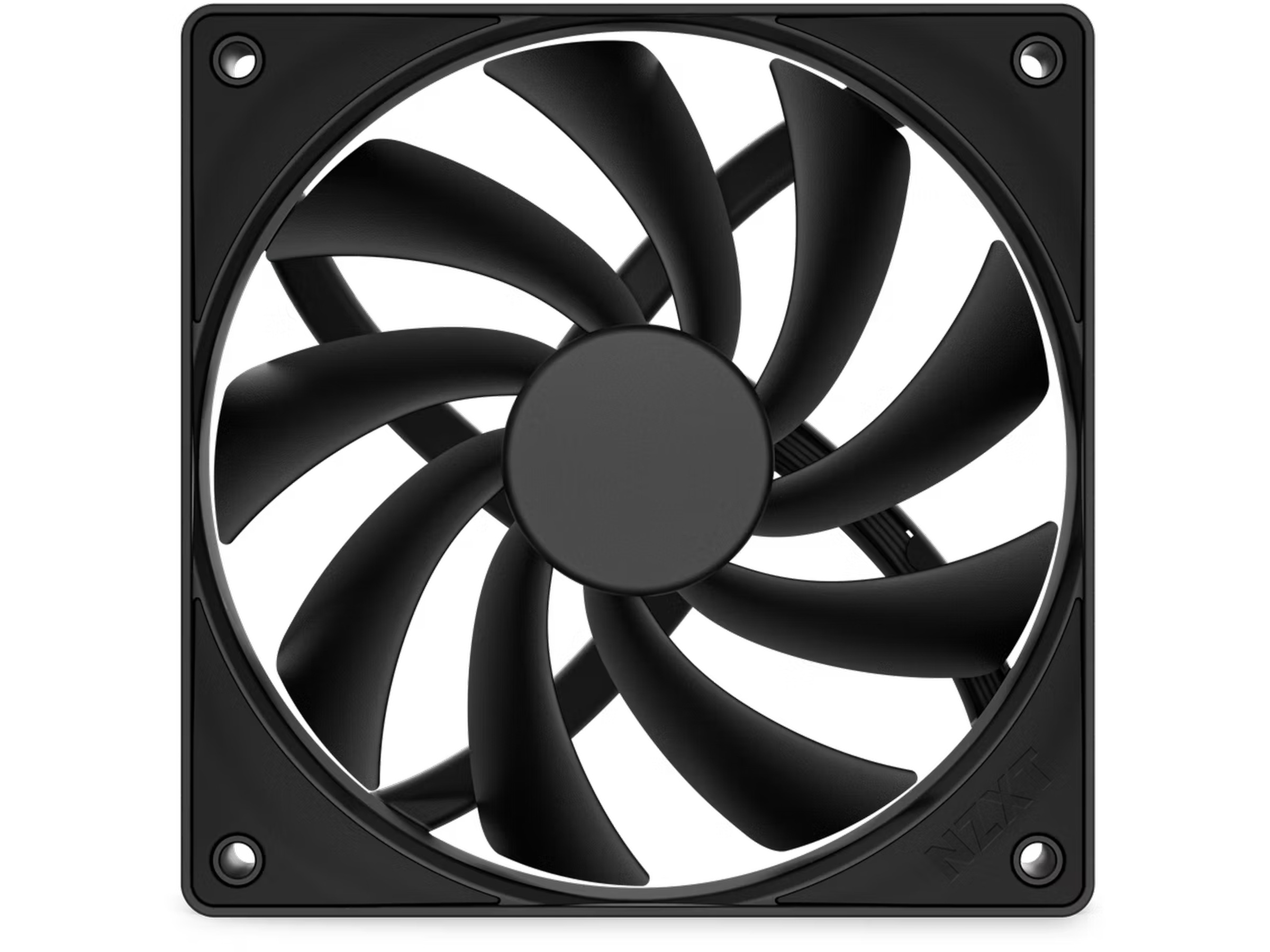 NZXT F120Q Quiet Airflow Fläkt (svart) Fläkt