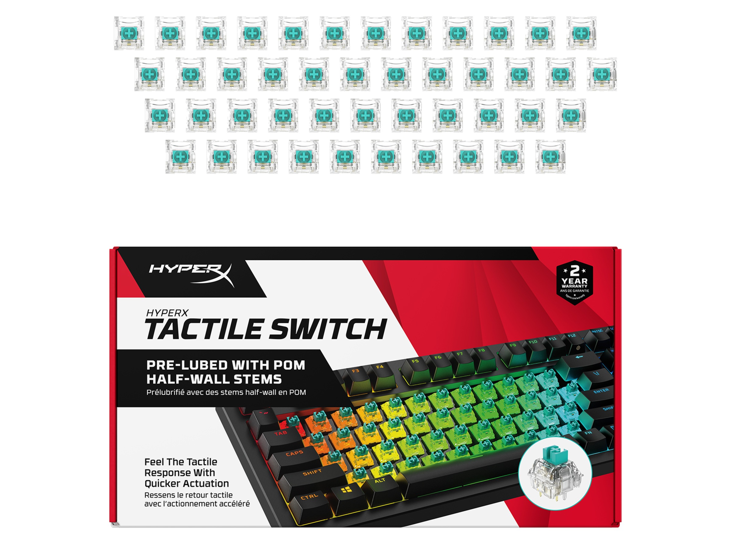 HyperX Tactile Switch Tillbehör